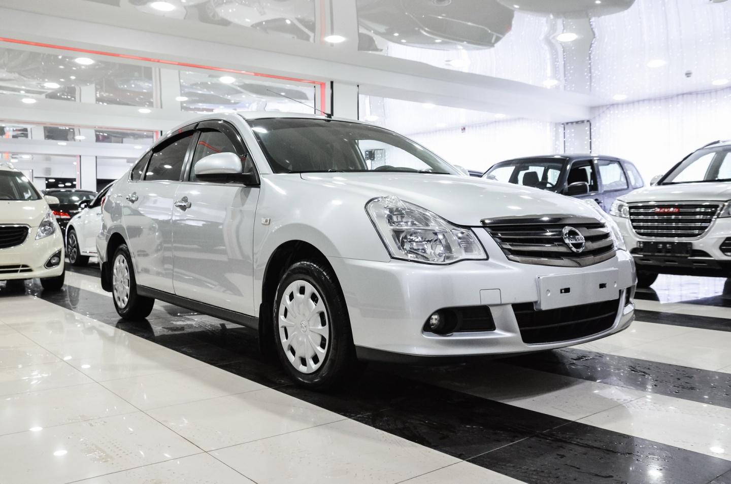 Купить БУ Nissan Almera 2014 года выпуска с пробегом 50 593 км в Москве,  продажа б/у Ниссан Almera (Белый) — Автосалон Trade Profi