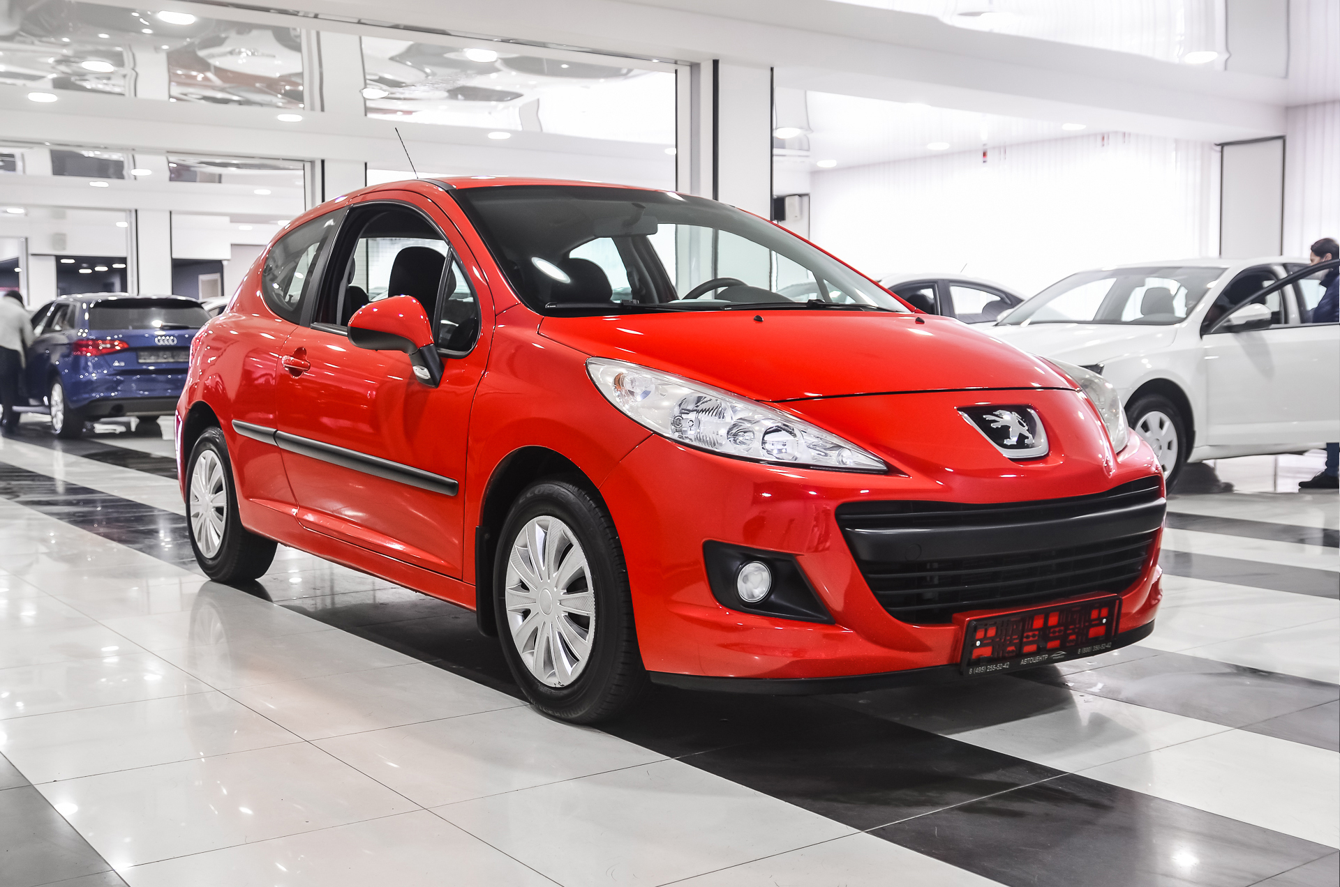 Купить БУ Peugeot 207 2010 года выпуска с пробегом 109 231 км в Москве,  продажа б/у Пежо 207 (Красный) — Автосалон Trade Profi