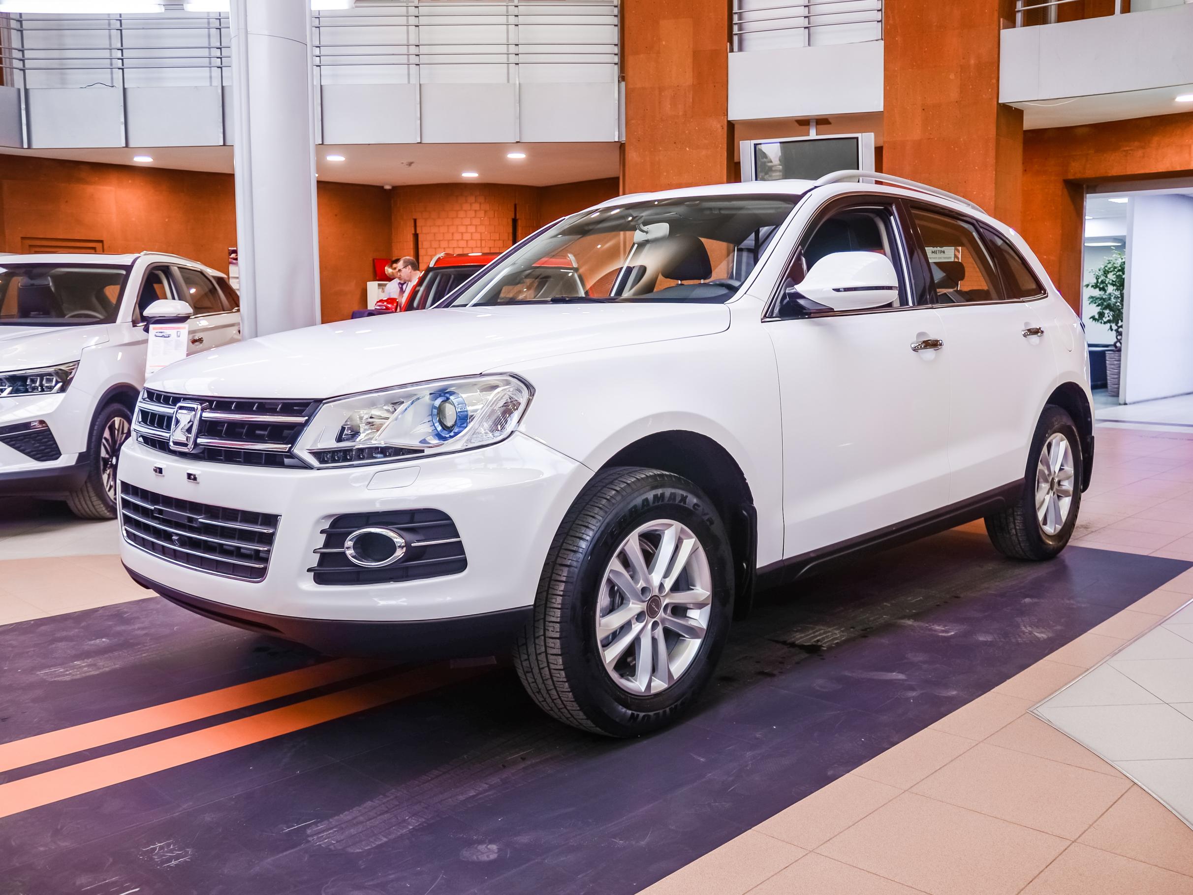 Zotye t600 днище полный привод