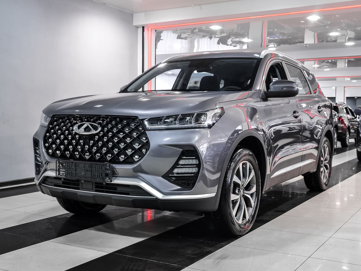 Купить Chery Tiggo 7 Pro 2024, новый серый Чери Tiggo 7 Pro по цене 1 830  000 рублей у официального дилера в Москве