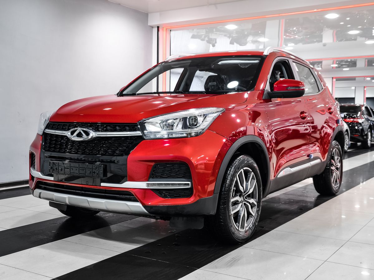 Купить Chery Tiggo 4 2024, новый красный Чери Tiggo 4 по цене 1 436 000  рублей у официального дилера в Москве