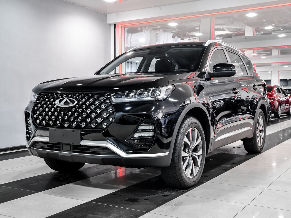 Купить Chery Tiggo 7 Pro 2024, новый черный Чери Tiggo 7 Pro по цене 1 855  000 рублей у официального дилера в Москве