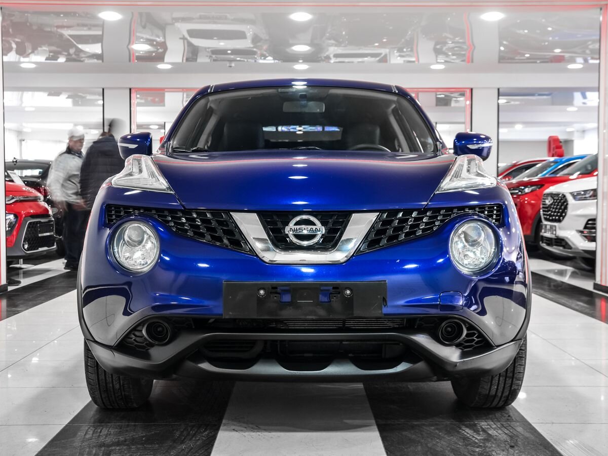 Купить БУ Nissan Juke 2014 года выпуска с пробегом 90 898 км в Москве,  продажа б/у Ниссан Juke (синий) — Автосалон Trade Profi