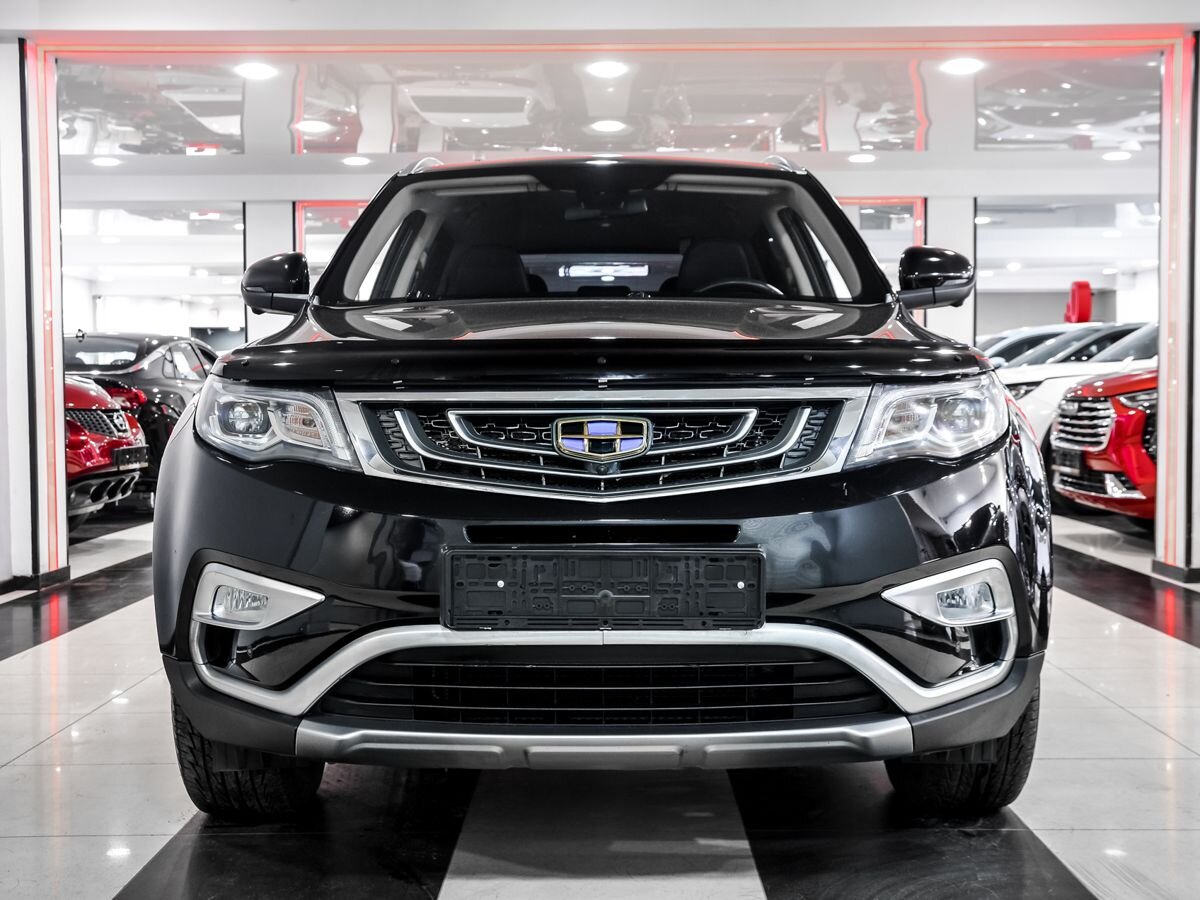 Купить БУ Geely Atlas 2019 года выпуска с пробегом 83 862 км в Москве,  продажа б/у Джили Atlas (черный) — Автосалон Trade Profi