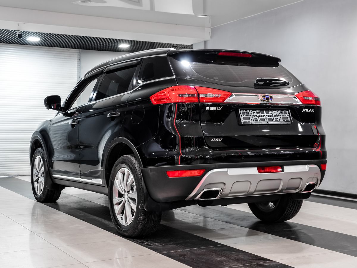 Купить БУ Geely Atlas 2019 года выпуска с пробегом 83 862 км в Москве,  продажа б/у Джили Atlas (черный) — Автосалон Trade Profi