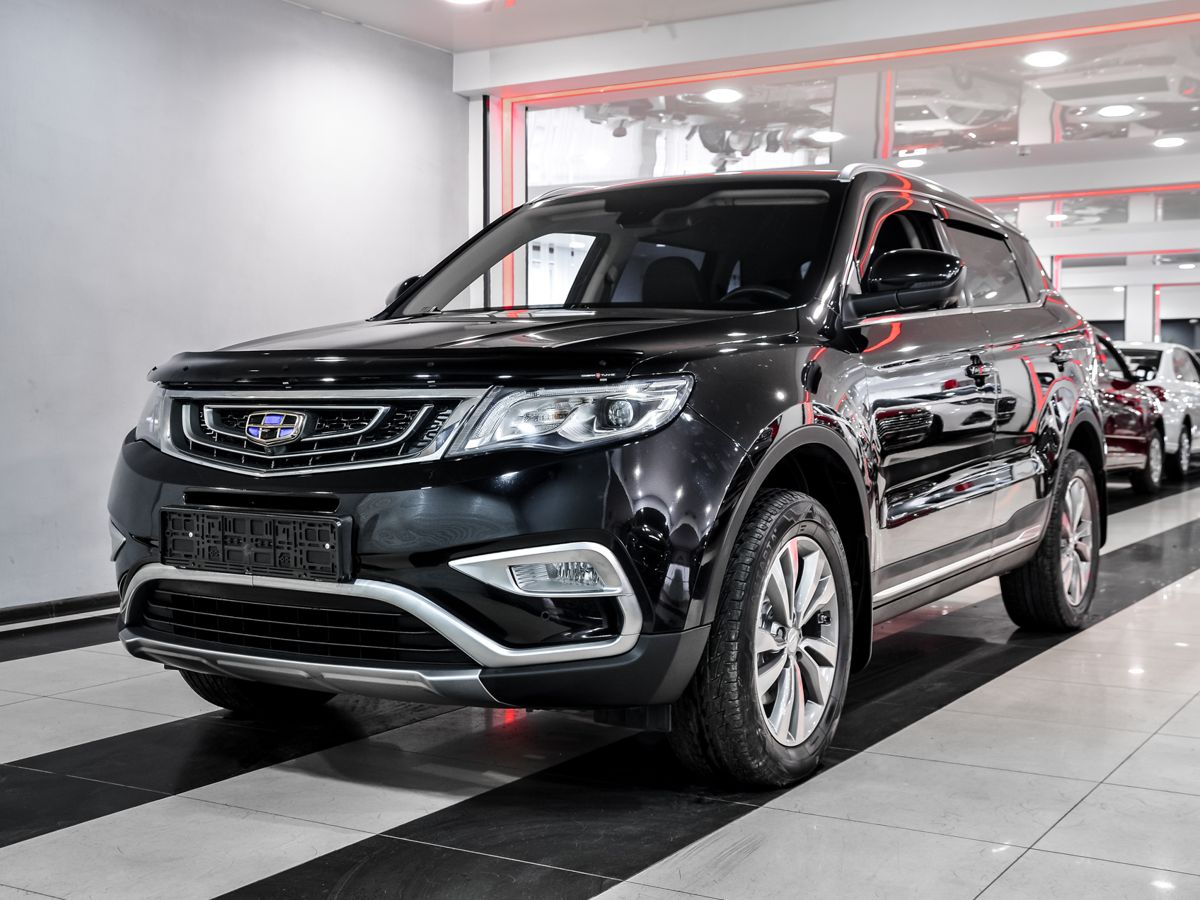 Купить БУ Geely Atlas 2019 года выпуска с пробегом 83 862 км в Москве,  продажа б/у Джили Atlas (черный) — Автосалон Trade Profi