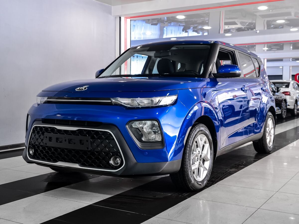 Купить БУ Kia Soul 2020 года выпуска с пробегом 60 587 км в Москве, продажа  б/у Кия Soul (синий) — Автосалон Trade Profi