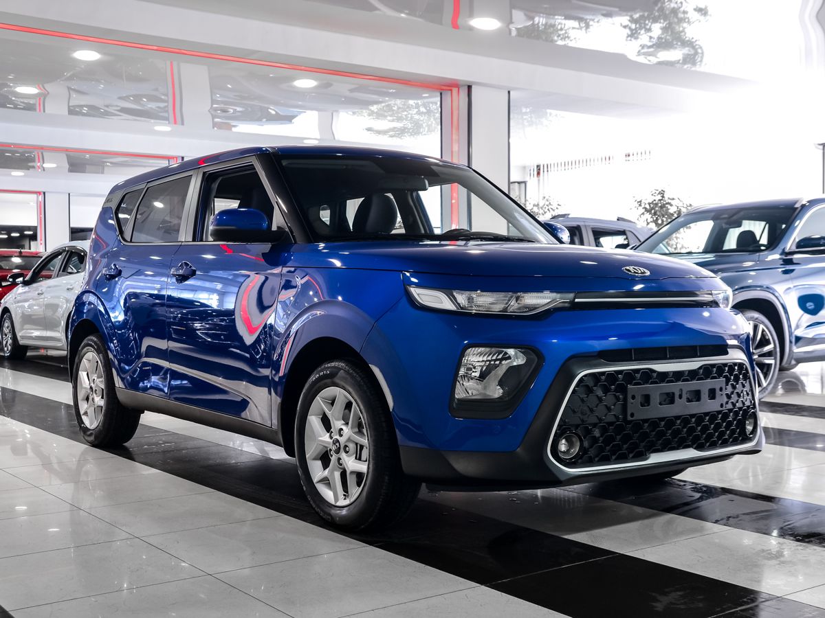 Купить БУ Kia Soul 2020 года выпуска с пробегом 60 587 км в Москве, продажа  б/у Кия Soul (синий) — Автосалон Trade Profi