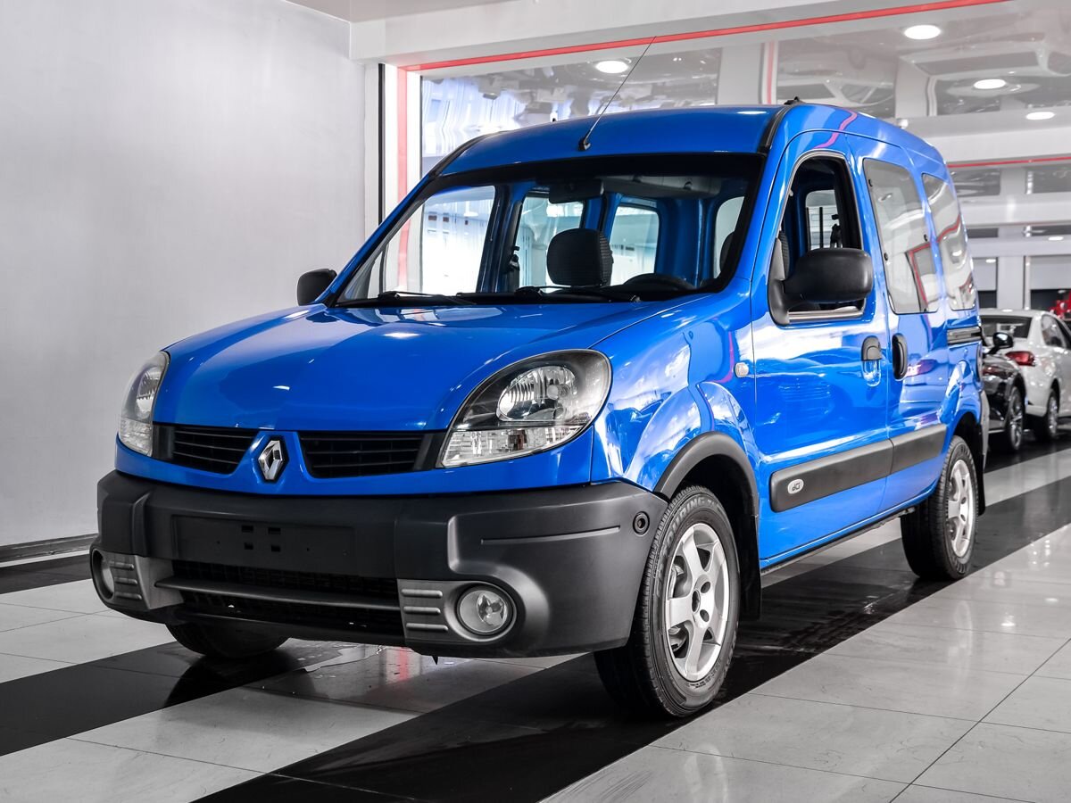 Купить БУ Renault Kangoo 2007 года выпуска с пробегом 141 962 км в Москве,  продажа б/у Рено Kangoo (синий) — Автосалон Trade Profi