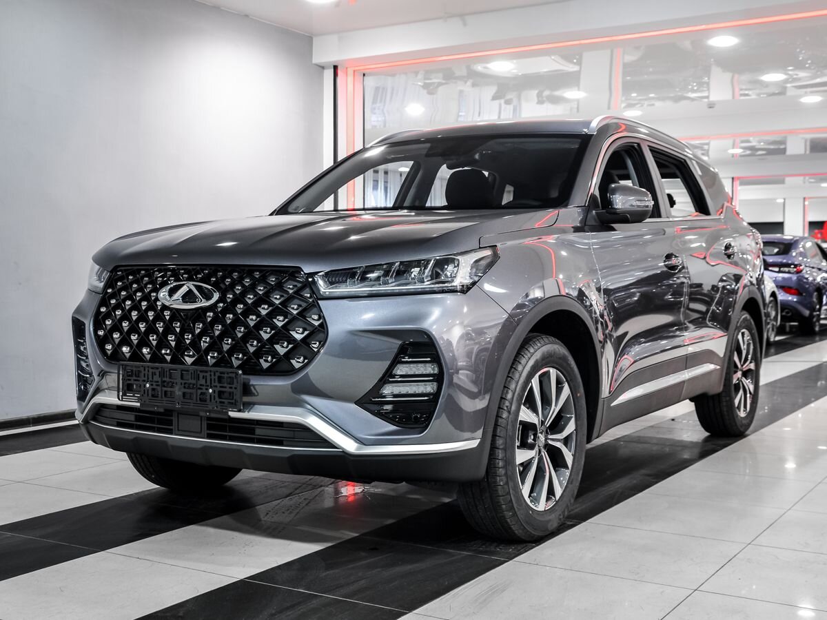 Купить Chery Tiggo 7 Pro 2024, новый серый Чери Tiggo 7 Pro по цене 1 855  000 рублей у официального дилера в Москве