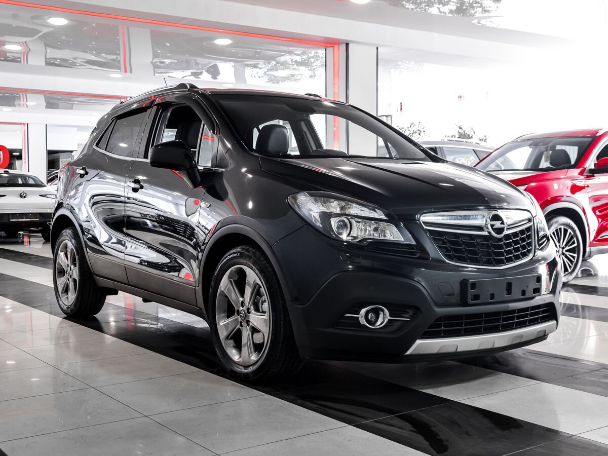 Купить БУ Opel Mokka 2014 года выпуска с пробегом 103 415 км в Москве,  продажа б/у Опель Mokka (черный) — Автосалон Trade Profi