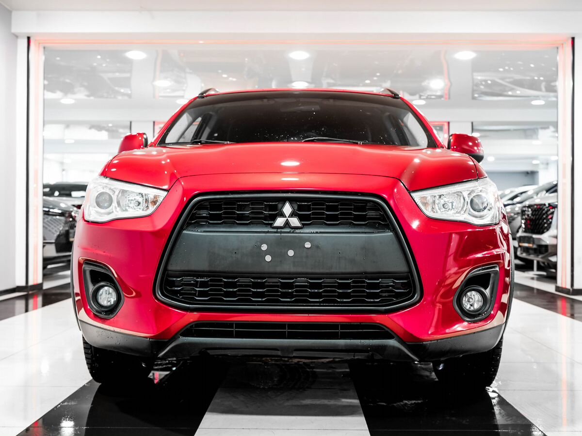 Купить БУ Mitsubishi ASX 2013 года выпуска с пробегом 150 317 км в Москве,  продажа б/у Митсубиси ASX (красный) — Автосалон Trade Profi