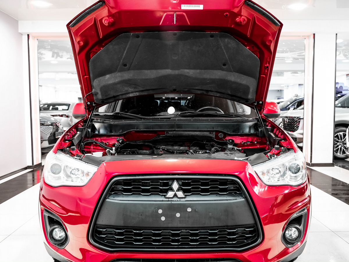 Купить БУ Mitsubishi ASX 2013 года выпуска с пробегом 150 317 км в Москве,  продажа б/у Митсубиси ASX (красный) — Автосалон Trade Profi