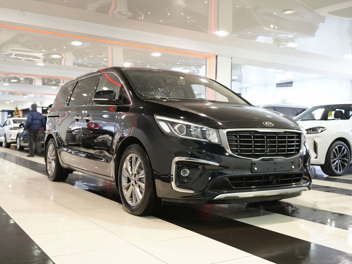 Купить БУ Kia Carnival 2019 года выпуска с пробегом 114 089 км в Москве,  продажа б/у Кия Carnival (черный) — Автосалон Trade Profi